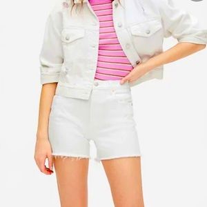 Gap Boyfriend Shorts White size 26
